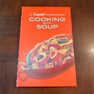 Vintage A Campbell Cooking with Soup Cookbook Cook Book